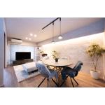 上質な照明演出と質感を楽しむラグジュアリーな空間