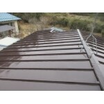 トタン屋根のシリコン塗装