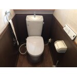 手入れのしやすいトイレになりました。