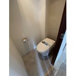 手入れしにくく見た目も古いトイレを最新のトイレに