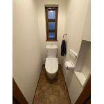 戸建住宅のトイレ入替えと内装工事