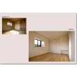 和室→洋室（クローゼット収納）
この部屋もナラ無垢床材を使用。