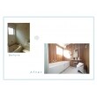 浴室はLIXILのリノビオＶシリーズ。
バスルームの清掃性と省エネ性能を追及した「キレイ」＆「エコ」アイテムが豊富に揃っています。
