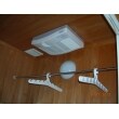 寒い浴室空間を温める優れもの 浴室乾燥暖房機。換気部は既設の換気扇と連動させて使用するため、機械の値段がその分お安くなります。