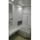 浴室テレビやミストシャワーなど、バスタイムが楽しくなる機能が充実したハイエンドモデル・LIXILスパージュにリフォームしました。