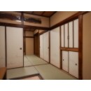 1階の和室は、壁・天井・畳を一新しました。