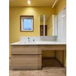 広々×清掃性抜群！理想の洗面空間へ