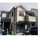 横浜市　戸建住宅　屋根外壁リフォーム：外壁