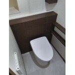 434.収納付きトイレですっきりと