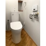 592.お掃除も楽に！明るくオシャレにトイレリフォーム！