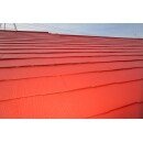 屋根は赤系の色をお選びいただきました。