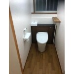 雑多な印象のトイレをキレイに。