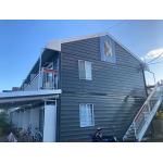 埼玉県飯能市　ホワイトからグレーに大変身した外壁塗装工事