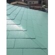 屋根には遮熱効果の期待できる塗料（クールタイト）を使用しました。