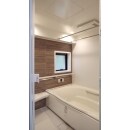 浴室スペースが広く取られていて、リノビオV１６１２サイズが採用されております。
リフォーム前のお風呂と比べてゆとりがあり、快適な入浴が可能となりました。