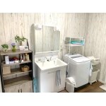 高齢者や介護するご家族にも優しい暖かく快適な洗面所へ！