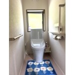 暖かく快適なトイレ空間に