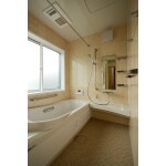 断熱仕様かつ換気乾燥暖房機付で暖かく快適な浴室へ！