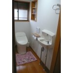 屋外にあったトイレが使い勝手悪く、屋内にトイレがほしい。