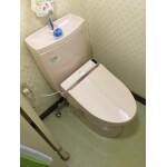 トイレ交換は1日で完了