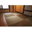 琉球畳を使用したモダンな空間