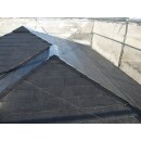 直射日光を受けるスレート屋根はフッ素とセラミックを配合の耐候性の高い塗料で塗装をしました。