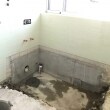浴槽の撤去とタイルの撤去を致しました。
