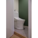 シンプルなデザインのトイレです