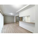 間取りはそのままに、広さと明るさを引き出したLDK