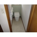 既存のトイレをタンクレストイレ手洗い付きセットプランに交換