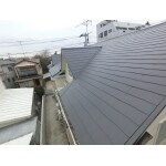 シリコン塗料で屋根塗装