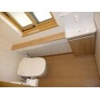 ～木目の暖かさを感じるトイレ空間～１Ｆ（38万円 1.3平米）・２Ｆ（31万円 1.3平米）　■１Ｆトイレ：リフォーム後の写真です。