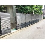 ブロックの2段積みで高さを調整し 防犯面にも優れた外観に 外構 エクステリア リフォーム事例 施工事例 No B1325 リフォーム会社紹介サイト ホームプロ