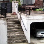 コンクリートからタイル貼りの階段へ 外構 エクステリア リフォーム事例 施工事例 No B1407 リフォーム会社紹介サイト ホームプロ