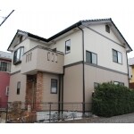 写真一覧 ツートンカラーのおしゃれな外壁 外壁 リフォーム事例 施工事例 No B167 リフォーム会社紹介サイト ホームプロ