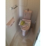 壁紙もこだわった、トイレリフォーム