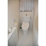 新しい設備と収納で快適なトイレ空間になりました
