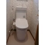 清掃性ばっちりのトイレ