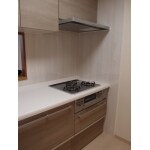 清掃性を重視したキッチンへ更新