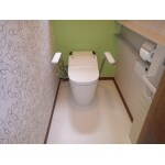 アクセントクロスでトイレ空間をガラリとチェンジ