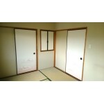 賃貸メゾネットの和室ふすま貼り替え