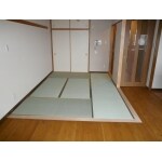 壁のない和室