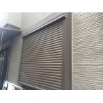 防犯・台風対策にシャッター設置