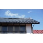 波型板金屋根から和風板金屋根へのリフォームです