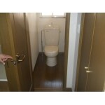コンパクトなトイレを目指しました。