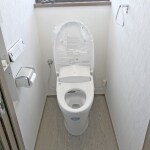 スタイリッシュなトイレでスッキリとした空間に