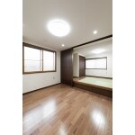 一面フローリングが広がっている