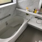 沢山のヒビがあったお風呂をシステムバス