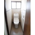 タンク一体トイレでスッキリ