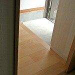 広く使いやすくなった玄関
